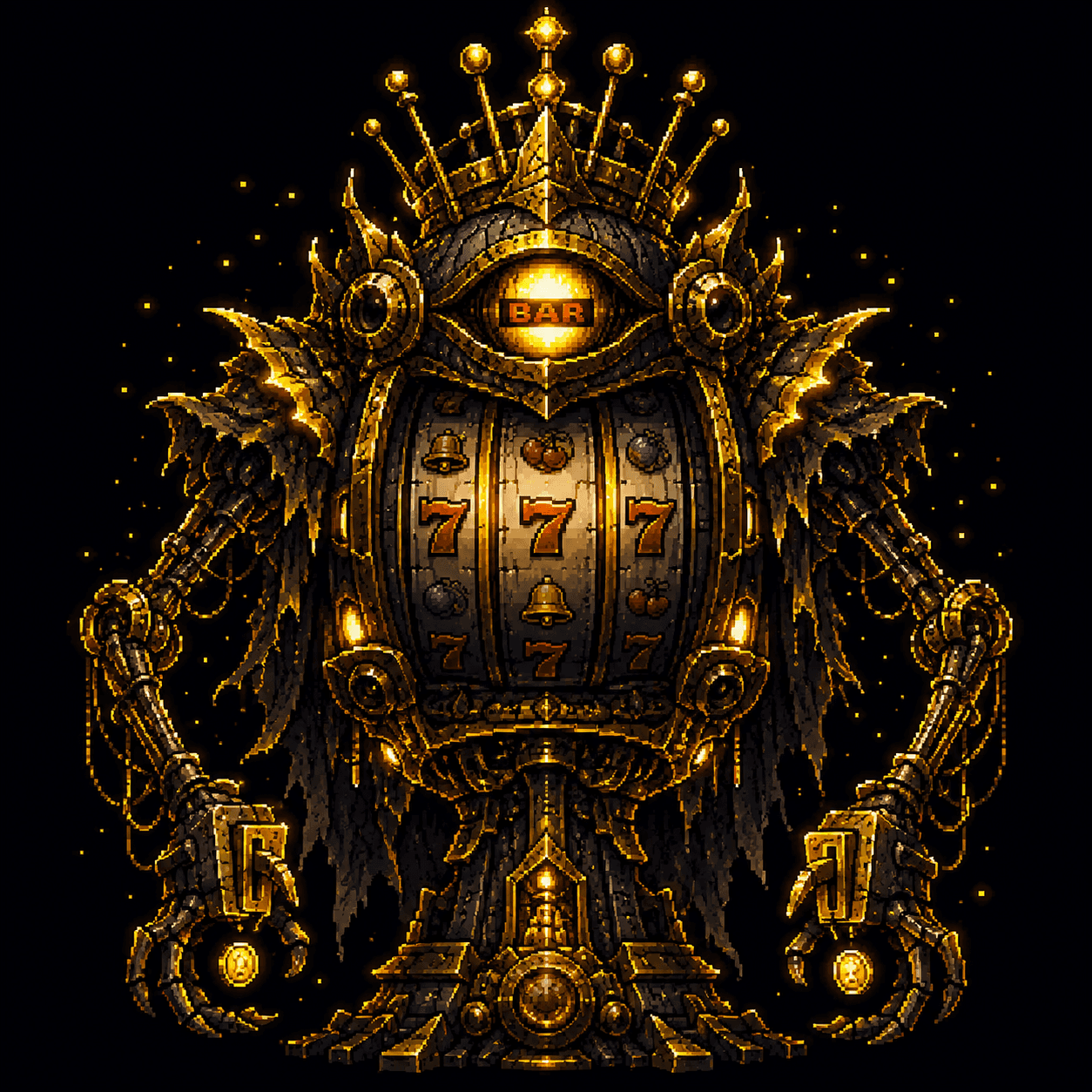 Pixel art of The House Edge